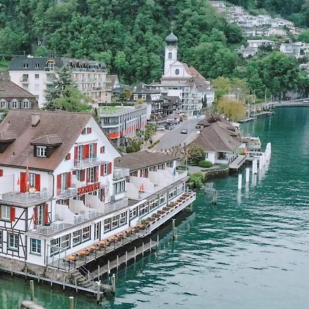 Seehotel Schwert Gersau Exteriör bild