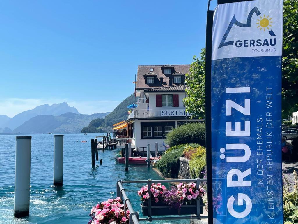 Seehotel Schwert Gersau Exteriör bild