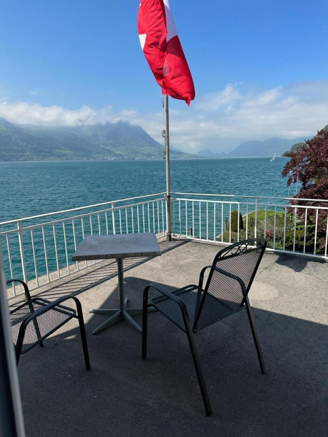 Seehotel Schwert Gersau Exteriör bild
