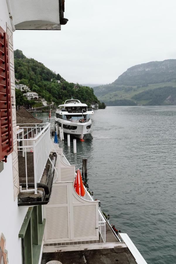 Seehotel Schwert Gersau Exteriör bild
