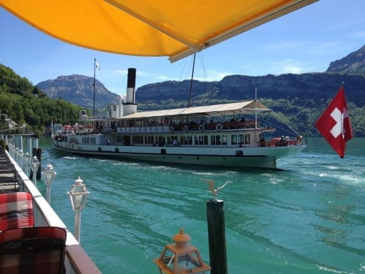 Seehotel Schwert Gersau Exteriör bild