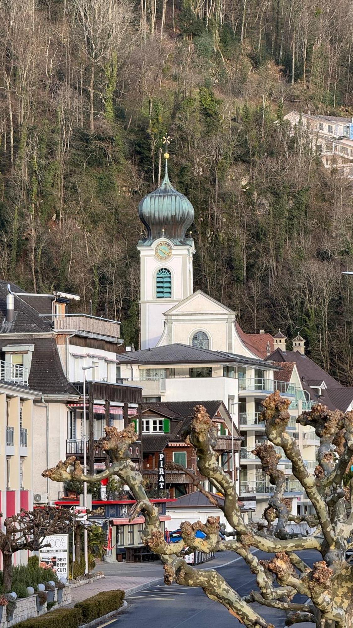 Seehotel Schwert Gersau Exteriör bild