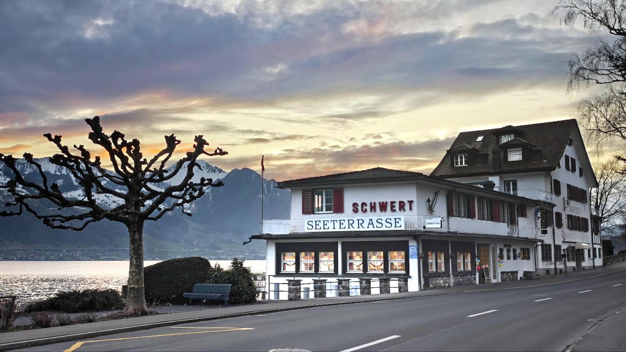 Seehotel Schwert Gersau Exteriör bild