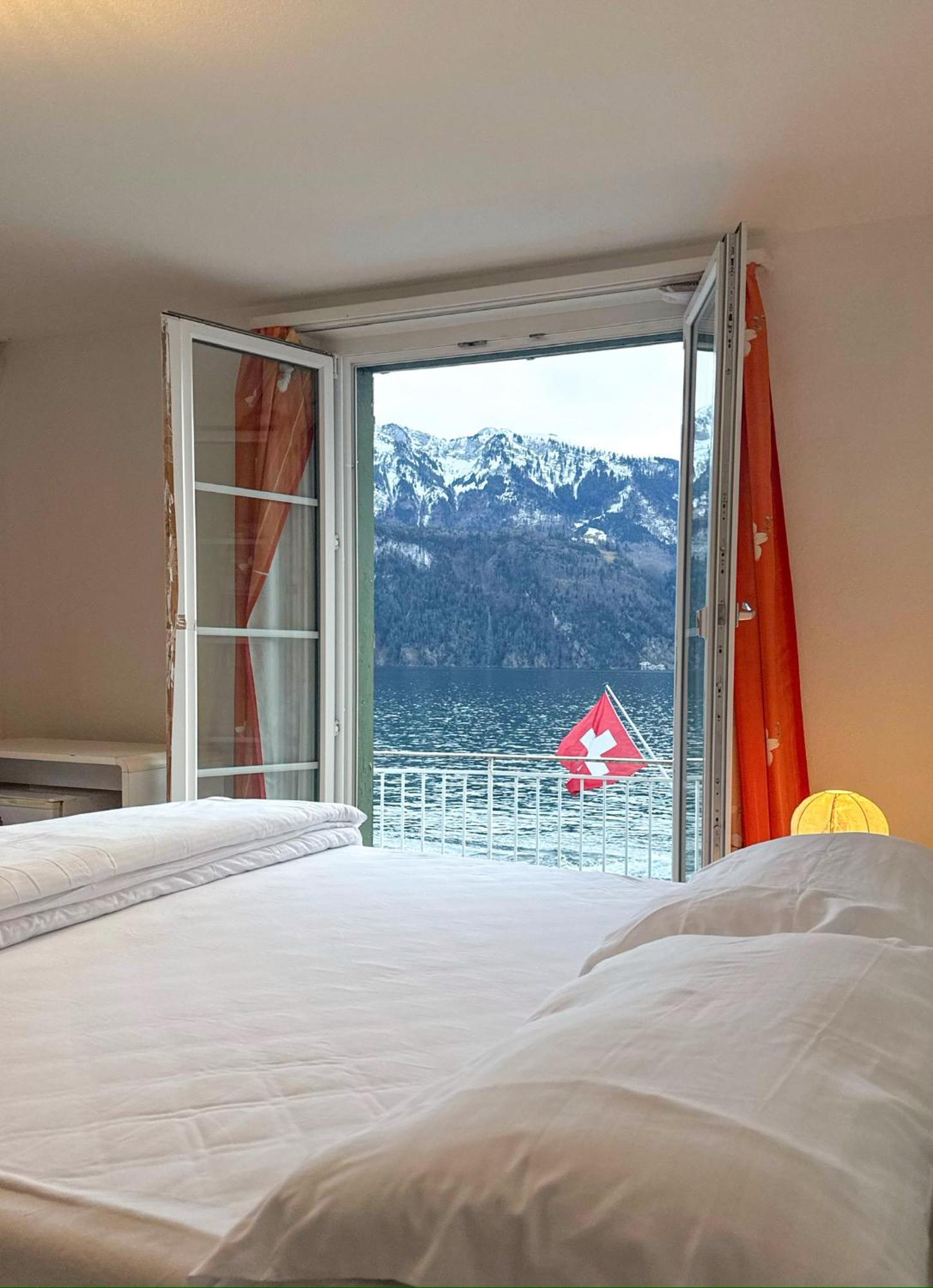 Seehotel Schwert Gersau Exteriör bild